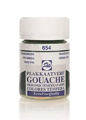 Talens 66542 Guaj Boya 16 ml Fir Green Çam Yeşili - 1