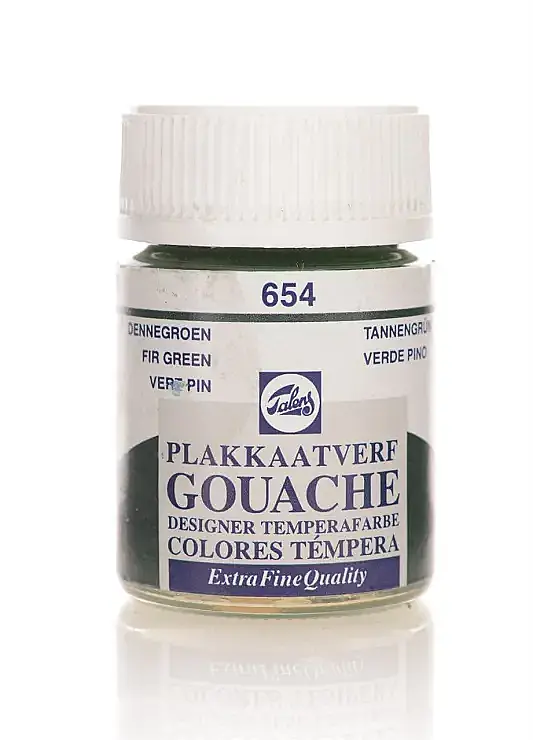 Talens 66542 Guaj Boya 16 ml Fir Green Çam Yeşili - 2