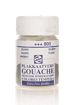 Talens 68002 Guaj Boya 16 ml Silver Gümüş - Talens (1)