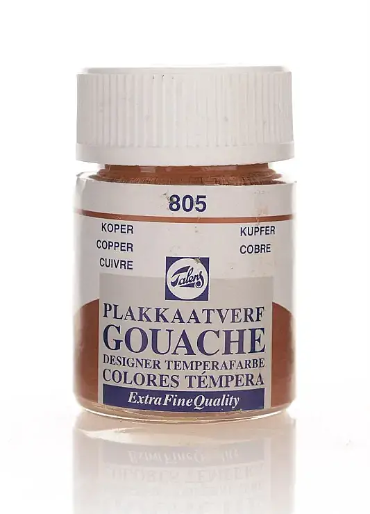 Talens 68052 Guaj Boya 16 ml Copper Bakır - 1