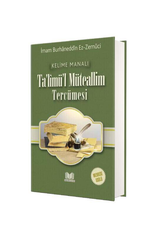 Talimül Mütealim Tercümesi Kelime Manalı - 2