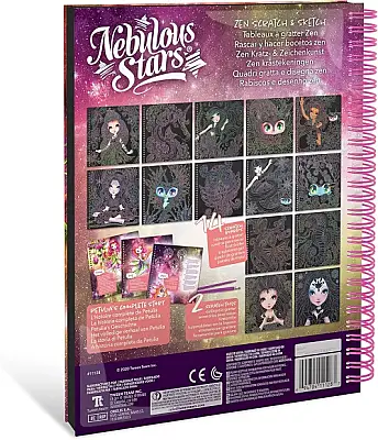 Taros Nebulous Stars Scratch Sketch Defteri Zen Creative Book - 7