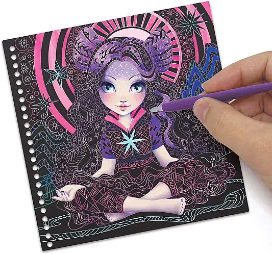 Taros Nebulous Stars Scratch Sketch Defteri Zen Creative Book - 9