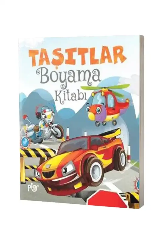 Taşıtlar Boyama Kitabı - 2