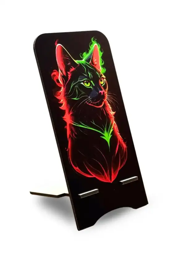 Telefon Standı Kedi - 1