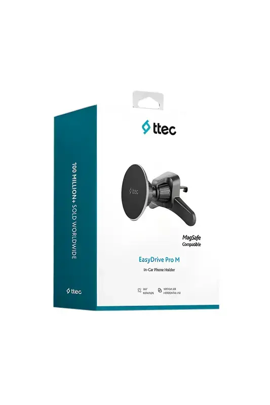 Ttec EasyDrive Pro M MagSafe Uyumlu Araç İçi Telefon Tutucu 2TT36 - 1