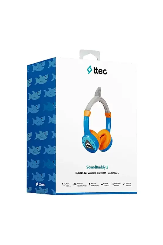 Ttec SoundBuddy 2 Bluetooth Çocuk Kulaklığı Shark 2KM148SK - 1