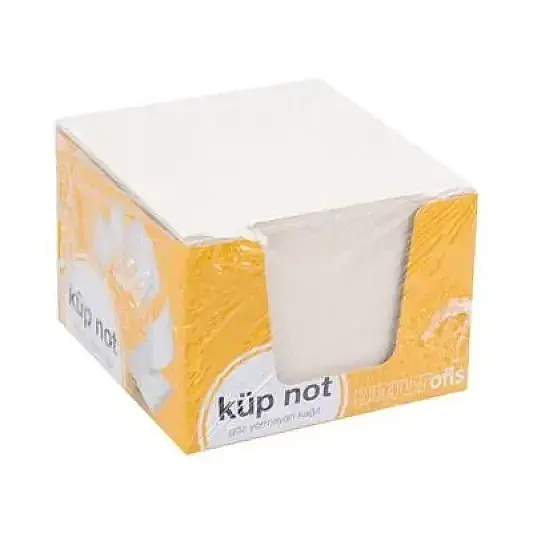 Umur Küp Bloknot 8 cm x 8 cm x 6 cm Göz Yormayan Kağıt - 1