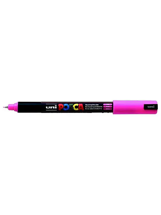 Uniball Posca 1M Markör 0.7 mm Pembe - 2
