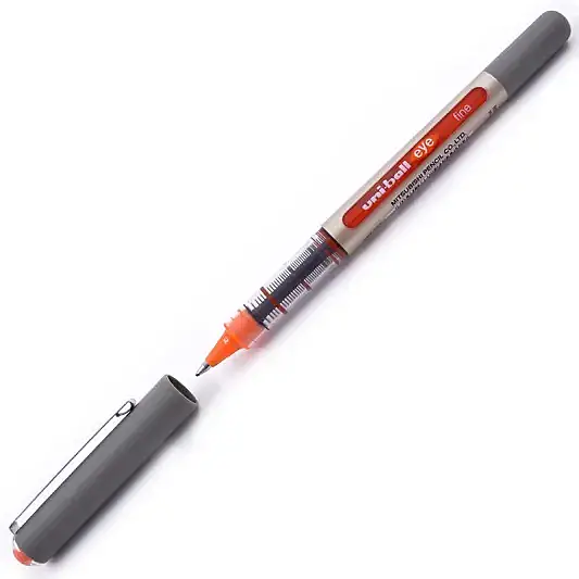Uniball UB-157 Roller Kalem 0.7 mm Turuncu - 1
