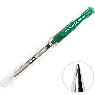 Uniball UM-153 Signo İmza Kalemi 1.0 mm Yeşil - Uniball (1)