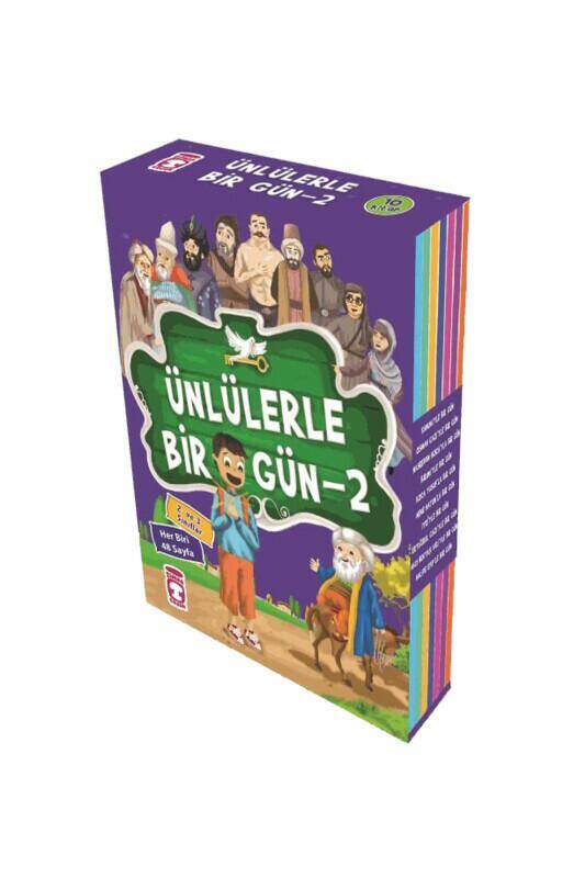 Ünlülerle Bir Gün 2 10 Kitap Set - 2