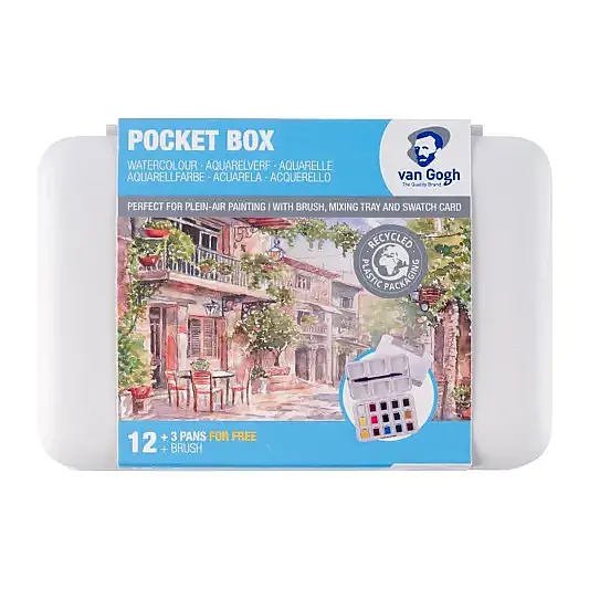 Van Gogh Sulu Boya 12 + 3 Renk Set - 8