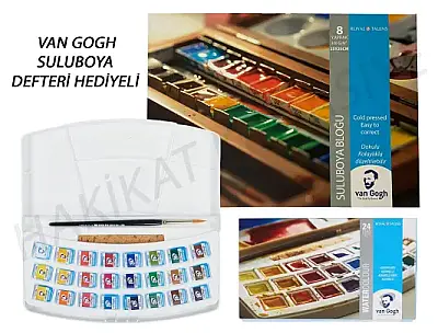 Van Gogh Sulu Boya 24 Renk Set - 4