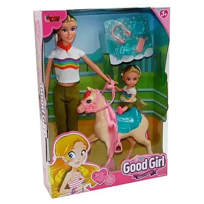 Vardem Kutulu 29 cm Atlı Kızı Ve Anne Bebek - Vardem (1)