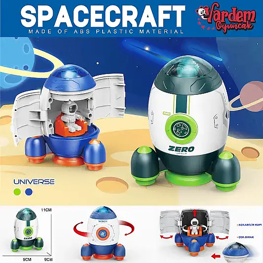 Vardem Sürtmeli Astronotlu Uzay Mekiği 2 - 5