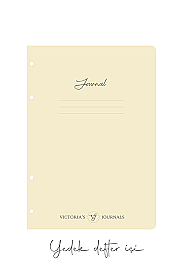 Victorias Journals Defter Yedeği A5 96 Yp Düz - Victorias Journals