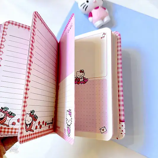 Victorias Journals Hello Kitty Figürlü Günlük Özel 192 Yp A6 - 3