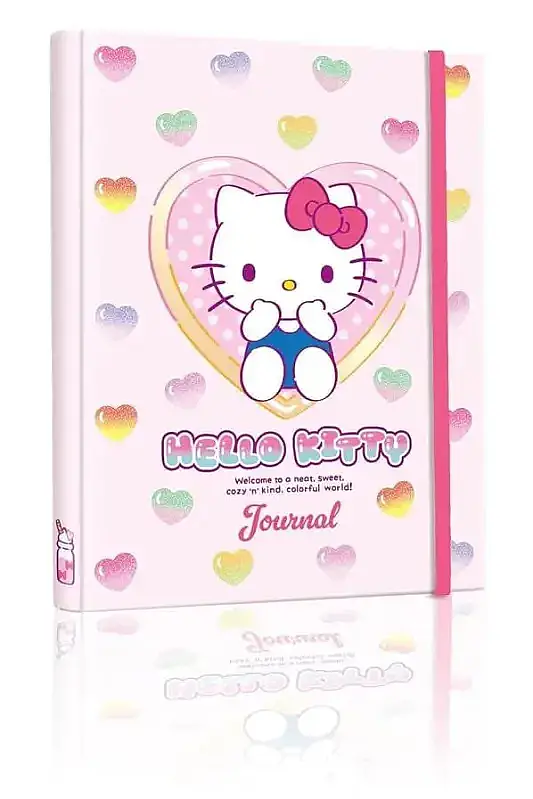 Victorias Journals Hello Kitty Gizli Spiralli Günlük Planlayıcı Özel 160 Yp 17 x 34 - 2