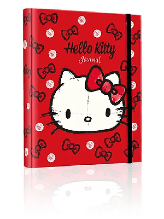Victorias Journals Hello Kitty Gizli Spiralli Özel 160 Yp 17 x 24 - 2