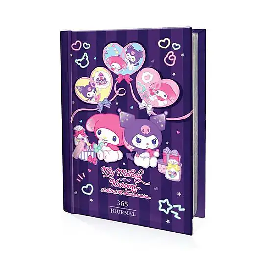 Victorias Journals Kuromi 365 Gün Günlük Çizgili 368 Yp A7 - 1