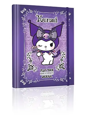 Victorias Journals Kuromi Gizli Spiralli Günlük Planlayıcı Özel 160 Yp 17 x 28 - Victorias Journals (1)