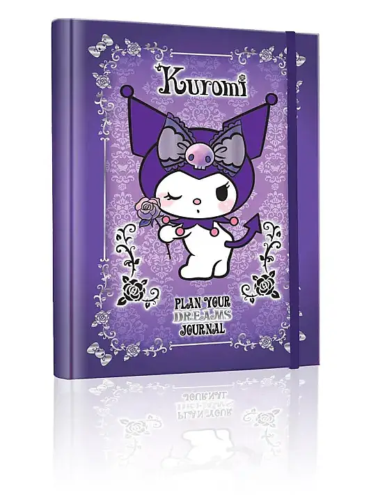 Victorias Journals Kuromi Gizli Spiralli Günlük Planlayıcı Özel 160 Yp 17 x 28 - 2