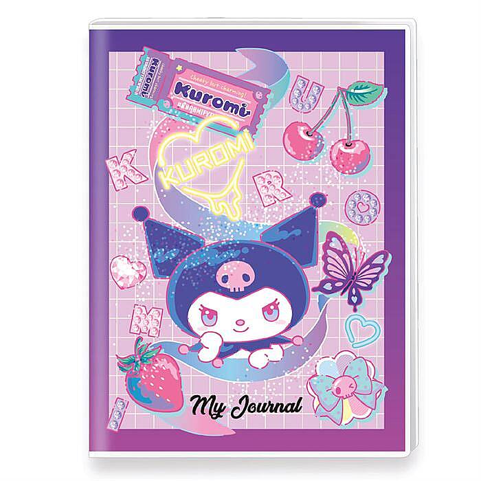 Victorias Journals Kuromi Mini Journal A7 128 Yp - 1