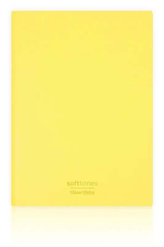 Victorias Journals Softtones Sarı Not Defteri A6 - 3