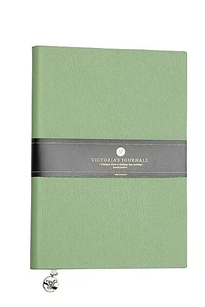 Victorias Journals Softtones Yeşil Not Defteri A6 - 2