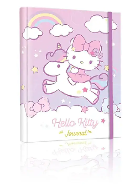 Victorias Journals Unicorn Hello Kitty Gizli Spiralli Özel 160 Yp 17 x 24 - 1