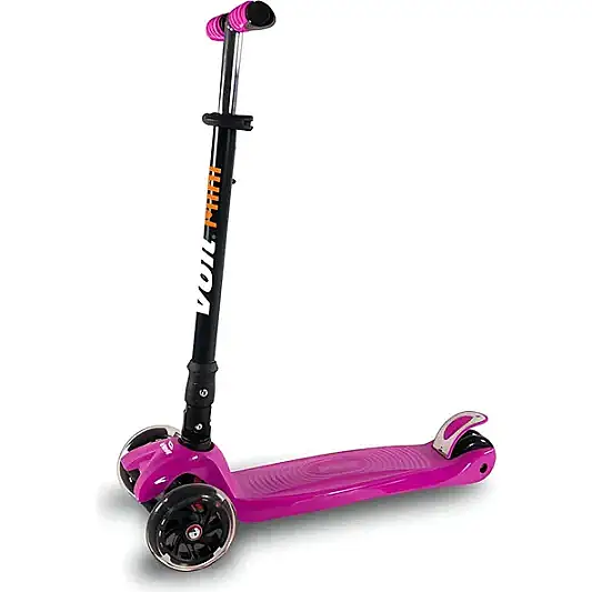 Voit 3 Teker Işıklı Scooter Fuşya - 4