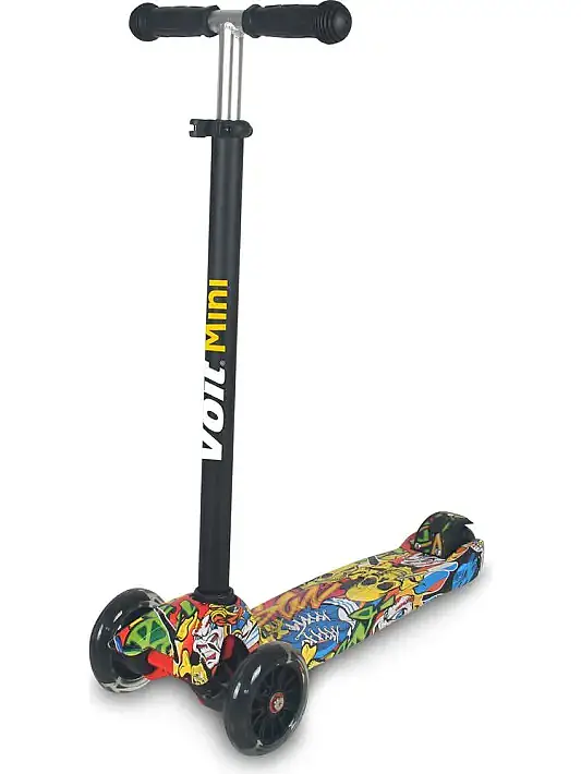Voit Scooter Işıklı 3 Teker Graffiti 77 - 1