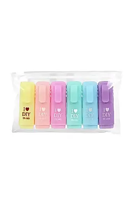 Vtk Fosforlu Kalem Mini 6 Lı Set - Vtk (1)