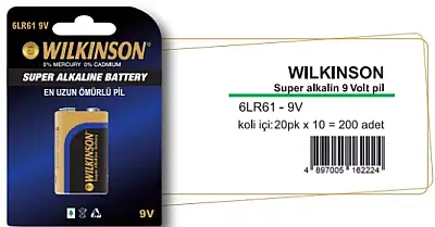 Wilkinson Düğme Pil AG7 LR927 - Wilkinson (1)