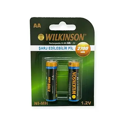 Wilkinson Şarjlı Kalem Pil AA 2700 mAh 2 Li - Wilkinson (1)