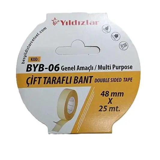 Yıldızlar Maskeleme Bandı 12 mm x 25 m - 1